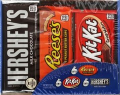 Assorted Milk Chocolate Bars – 36 Count