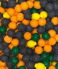Dubble Bubble ‘FANCY FRUIT SEEDLINGS’ 1-inch Gumballs – 1 LB