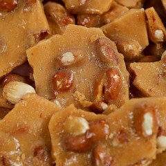Home Style Peanut Brittle Candy by (2 Pound (Pack of 1))