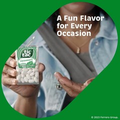 Tic Tac Freshmint Breath Mints Bulk 12 Pack On-The-Go Refreshment 1 Oz Each