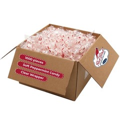 Red Bird Soft Peppermint Candy Mints, Individually Wrapped, 1000 Ct