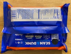 NEW OREO REESE’S PEANUT BUTTERY CREME CHOCOLATE SANDWICH COOKIES 12.35 OZ (350)g