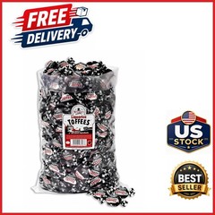 Individually Wrapped Licorice Toffees 2.5kg Old Fashioned British Treat