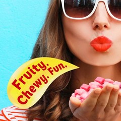 Starburst FaveReds Minis Fruit Chews Candy 8-Ounce Grab N Go Bag