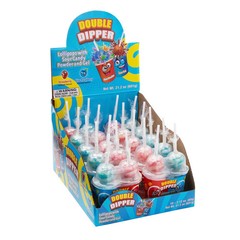 Double Dipper Lollipops with Sour Candy Powder & Gel – 21.2 oz., 10 pieces