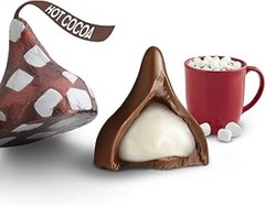 KISSES HERSHEY’S-HOT COCOA MARSHMALLOW CREAM MILK CHOCOLATE BULK BAG VALUE NOW