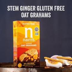 Nairn’s Gluten Free Oat Grahams Healthy Snack Portable S’mores 5.64 Ounce