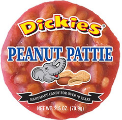 Dickies Peanut Pattie 2.5 Oz Each Pack of 16