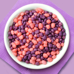 1 x 5 oz Theatre Box Nerds Candy, Grape & Strawberry Sweet, Tangy, and Crunchy