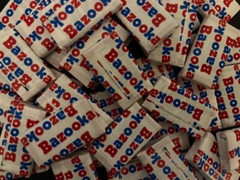 Bazooka Nostalgia Classic Original Flavor Chewing Bubble Gum- (1/2 POUND)