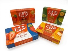 KitKat Japan Mini 4-Flavor Set Matcha Strawberry Apple Cheesecake 56pc Nestle