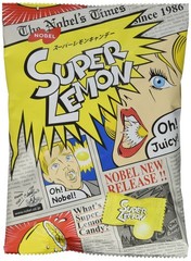 Japanese Extreme Super Sour Lemon Flavored 3 1 Count (Pack of 1), Yellow
