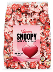 Valentine’S Day Snoopy Milk Chocolate Candy – 1 Lb. Bulk Milk Chocolate Treats –
