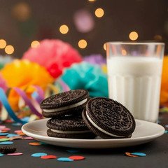 OREO Classic Chocolate Creme Cookies Party Size 24.16oz Big Family Pack Fresh.