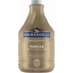 Ghirardelli premium sauce chocolate net wt 5lb 7.3oz