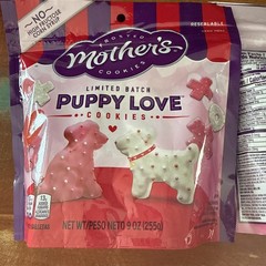 Mother’s Limited Batch Puppy Love Frosted Cookies 9oz Bag (2pk)