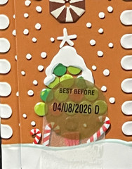 Magical Gingerbread Musical Metal Tin With Gingerbread Cookies – New p