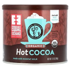 Equal Exchange Organic Hot Cocoa 12 oz 340 g Fair Trade, Kosher, Organic