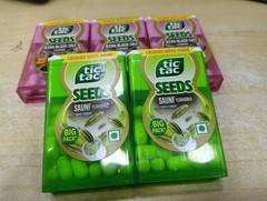 Pack of 5 Tic Tac jeera black salt Flavored 16 gm Each + Fresh Stock free ship