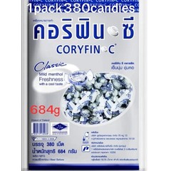 Corifin C Classic Flavored Candy, 380 candies.
