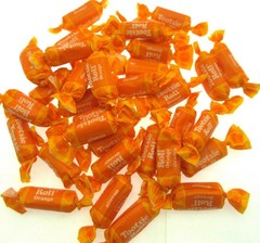 Tootsie Roll Orange Half Pound 8oz Fruit Chews Candy
