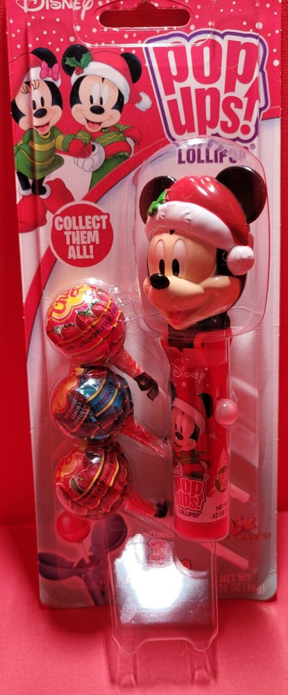 MICKEY MOUSE Pop Ups! Lollipop with Chupa Chups 3 Flavors