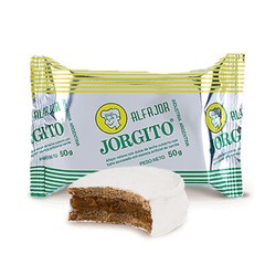 Jorgito – Alfajor Blanco (Alfajor with White Coating) x 12 un.