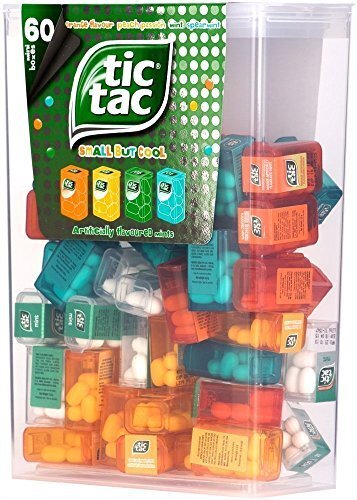 TIC TAC Box with 60 Mini Boxes (each 3.9 GRAMS), SET of 16 BOXES