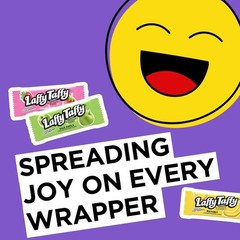 Laffy Taffy Candy, Assorted Fruit Flavors, Individually Wrapped Mini Bars, 6oz