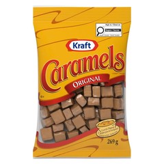 Kraft Original Caramels Chewy Candy 269g/9.5oz Bag – FREE SHIPPING