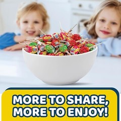 JOLLY RANCHER Round Lollipops, Assorted Fruit Filled Pops, Bulk Candy (2 Pounds)