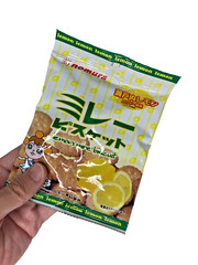 Japan Biscuit Nomura Sendou Majime Millet Biscuit Lemon Flavor 70g×10 bags