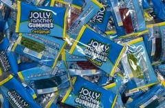 Jolly Rancher Gummies Assorted Fruit Flavored, Bulk Fun Size Candy (2 Pounds)