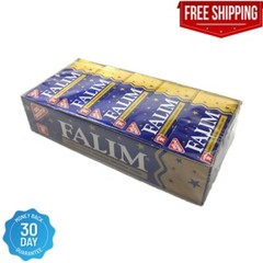 Falim Sugarless Plain Gum, Mastic (20 Pack (100 Pieces))