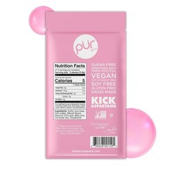 PUR Gum Aspartame Free Chewing Gum 100% Xylitol Natural,55 Pcs (Select Flavor)