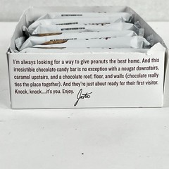 Justins Organic DARK Chocolate Nougat Peanut Caramel-12 Bars-B.B.Date: 6/18/2026