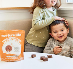 Mighty Bites, Chocolate Chip, 1 Pack, Healthy Snacks for Kids & Toddlers Made