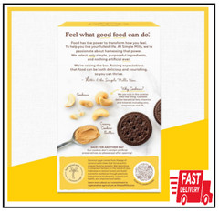 Simple Mills Cocoa Cashew Crème Sandwich Cookies Gluten Free, Vegan, 6.7oz
