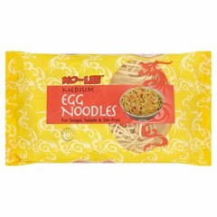 Ko-Lee – Medium Egg Noodles – For Soups, Salads & Stir-Frys – 375g – (pack of 2)