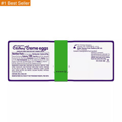CADBURY Mini Creme Eggs 24 Count – Milk Chocolate Eggs with Soft Fondant Center,