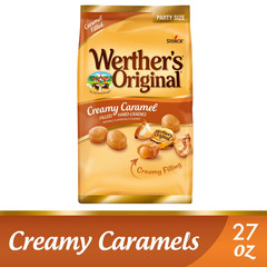 2 Pack Werther’s Original Creamy Caramel Filled Hard Candy 27 Oz Bags