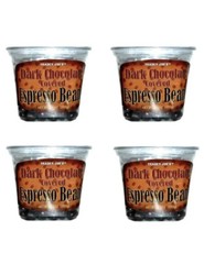 4 Packs Trader Joe’s Dark Chocolate Covered Espresso Beans 14 oz Each Pack