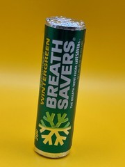 RARE 1973-76 Breath Savers Wintergreen 20¢ No UPC ❄️ Life Savers Inc NY NY 10019