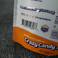 Andersen’s Crazy Candy Freeze Dried Peaches Smores Lot of 5 Exp: 8/26