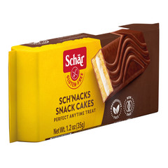 Schar – Gluten Free Sch’nacks, Shelf Stable Cream Filled Snack Cakes – 10 Pack..