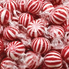 Jumbo Mint Balls – 2 lb Bulk Pack – Peppermint Hard Candy – Individually Wrapped