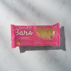Celebration Birthday Cake BeneFit Bars School Snacks, 2.5 Oz, Pack of 12