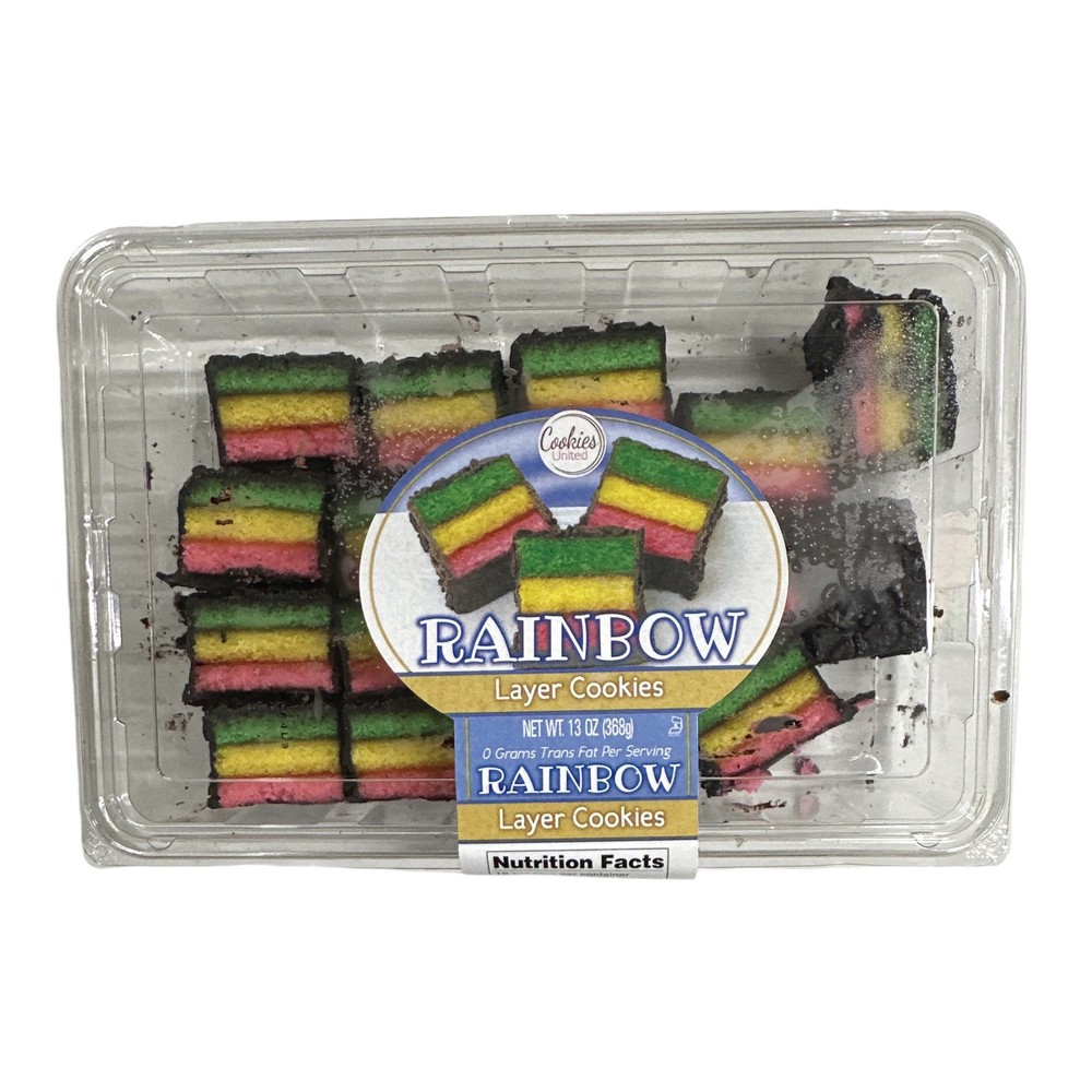 Carlotta’s Authentic Italian Rainbow Cookies | 13 Ounces