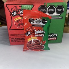 Lucas Skwinkles Chunks 130g Pack Of 12 Red Mexican Candy Perfect Snack Treat