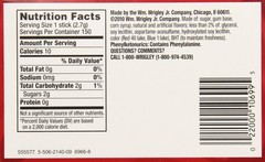 Wrigleys Big Red, 15-Count (Pack of 10) 15 Count 10), Red